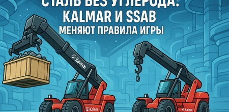 Когда сталь становится чище: Kalmar и SSAB объединяют усилия ради безуглеродного будущего