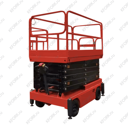 Подъемник самоходный электрический ножничный ведомый SPF1105