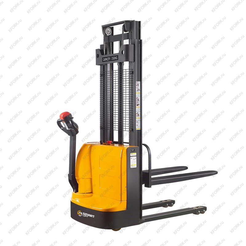 Штабелер электрический самоходный SMARTLIFT CDD12A 1,2т 3м li-ion 24В/60Ач
