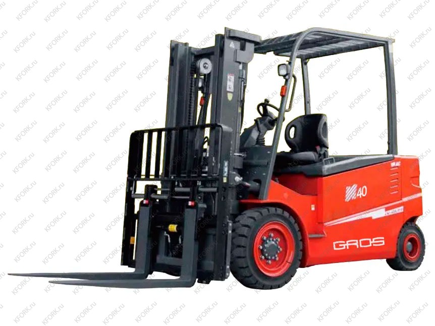 Электрический погрузчик GROS LG40B 80/400 B/Ач 4 т
