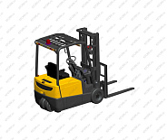 Электрический погрузчик TOR CPD20SA-16 1,6т 5м Li-Ion 48/420В/Ач 3 опоры